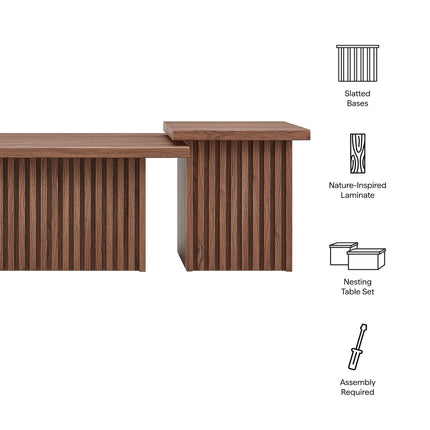 Modway EEI-6970 Render Nesting Coffee Tables Set of 2 Modway