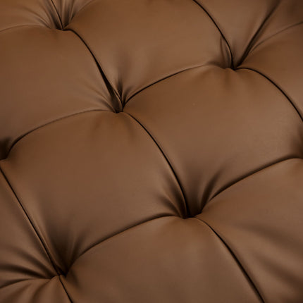 Modway EEI-6971 Valour Tufted Vegan Leather Accent Armchair Modway