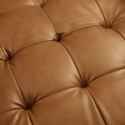 Modway EEI-6971 Valour Tufted Vegan Leather Accent Armchair Modway