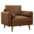 Brown / Vegan Leather
