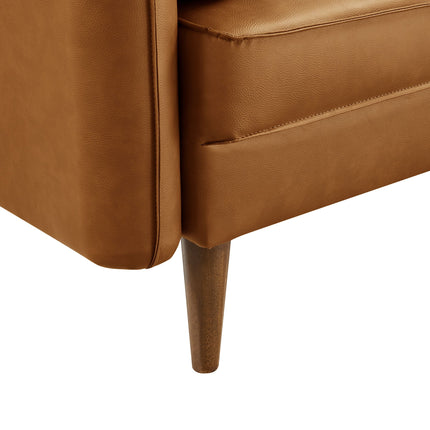 Modway EEI-6973 Revive Upholstered Vegan Leather Accent Armchair Modway