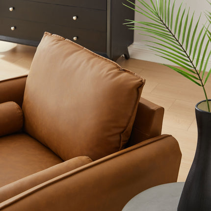 Modway EEI-6973 Revive Upholstered Vegan Leather Accent Armchair Modway