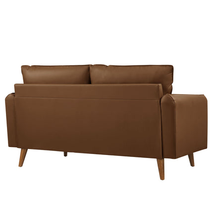 Modway EEI-6974 Revive Upholstered Vegan Leather Loveseat Modway