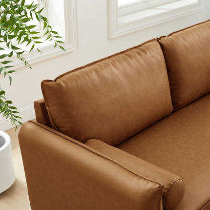 Modway EEI-6975 Revive Upholstered Vegan Leather Sofa Modway