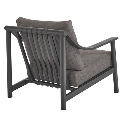 Modway EEI-6976 Terrace Outdoor Patio Aluminum Accent Armchair - Plaza Home Decor