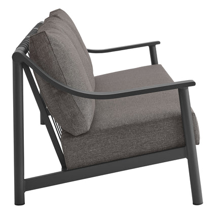 Modway EEI-7061 Terrace 4-Piece Outdoor Patio Aluminum Furniture Set - Plaza Home Decor