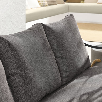 Modway EEI-6977 Terrace Outdoor Patio Aluminum Sofa - Plaza Home Decor