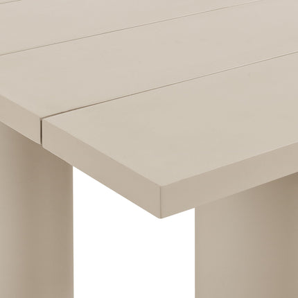 Modway EEI-6980 Nautica Outdoor Patio 87" Rectangular Aluminum Dining Table Modway