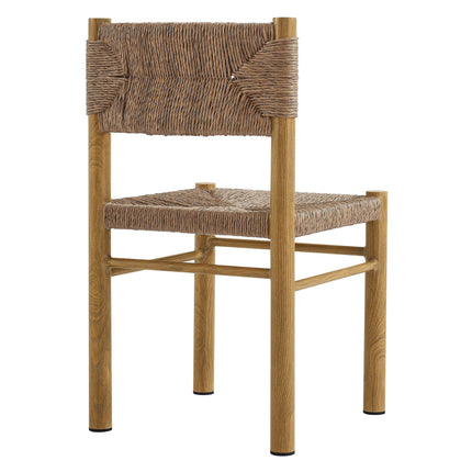 Modway EEI-7064 Parkland 7-Piece Rectangular Outdoor Patio Rattan and Aluminum Dining Table and Chairs Set Modway