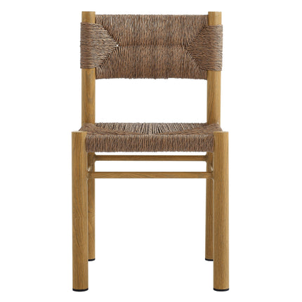 Modway EEI-7064 Parkland 7-Piece Rectangular Outdoor Patio Rattan and Aluminum Dining Table and Chairs Set Modway
