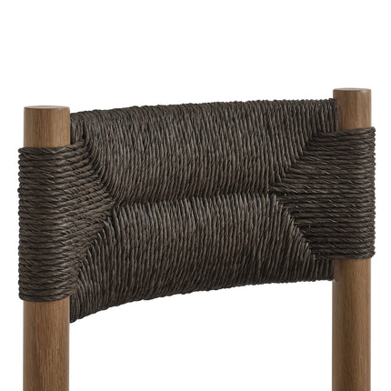 Modway EEI-6982 Parkland Outdoor Patio Rattan and Aluminum Dining Side Chairs Set of 2 Modway