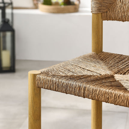 Modway EEI-6983 Parkland Outdoor Patio Rattan and Aluminum Counter Stools Set of 2 Modway