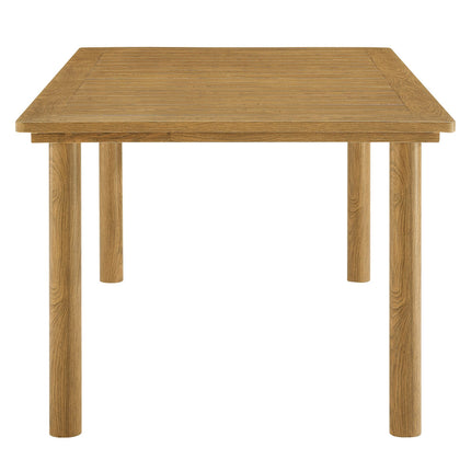 Modway EEI-6985 Parkland 76" Outdoor Patio Aluminum Dining Table Modway