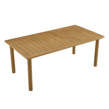 Modway EEI-6985 Parkland 76" Outdoor Patio Aluminum Dining Table Modway