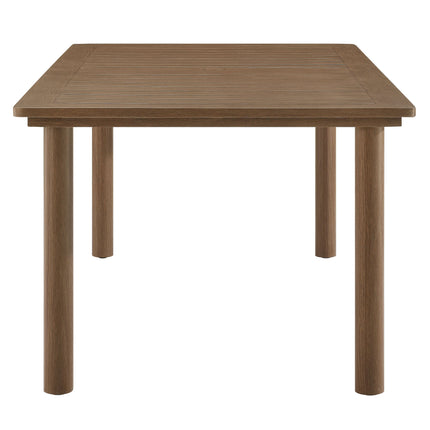 Modway EEI-6985 Parkland 76" Outdoor Patio Aluminum Dining Table Modway
