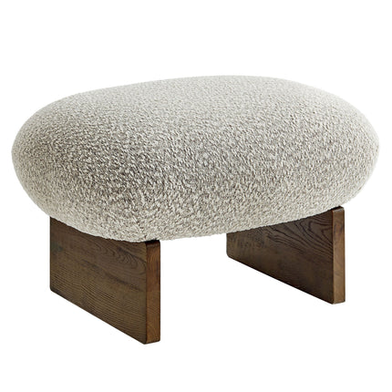 Modway EEI-6988 Loyal Boucle Fabric Accent Chair and Ottoman Set Modway