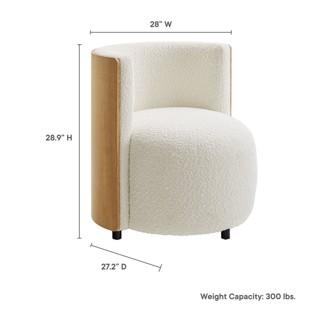 Modway EEI-6994 Solis Boucle Accent Chair - Plaza Home Decor