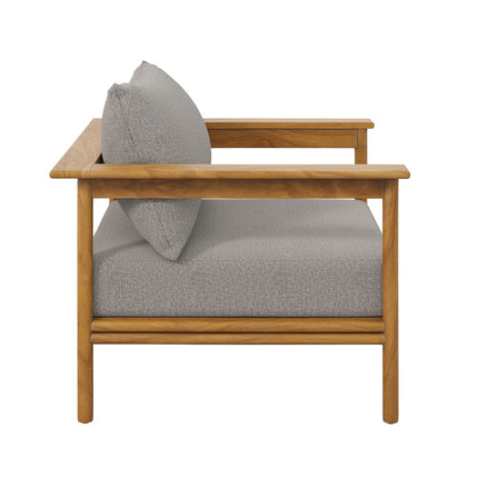 Modway EEI-7068 Wren Outdoor Patio Teak Wood Armchair Set of 2 Modway