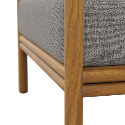 Modway EEI-7068 Wren Outdoor Patio Teak Wood Armchair Set of 2 Modway