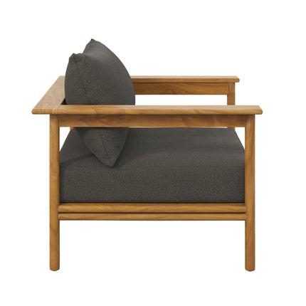 Modway EEI-7007 Wren Outdoor Patio Teak Wood Armchair Modway