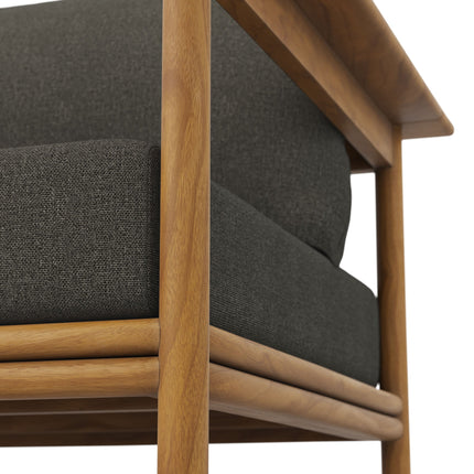 Modway EEI-7068 Wren Outdoor Patio Teak Wood Armchair Set of 2 Modway