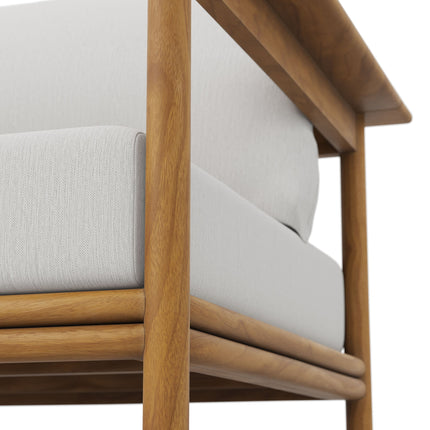 Modway EEI-7007 Wren Outdoor Patio Teak Wood Armchair Modway