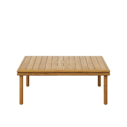 Modway EEI-7010 Wren Outdoor Patio Teak Wood Coffee Table Modway