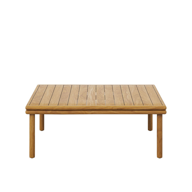 Modway EEI-7010 Wren Outdoor Patio Teak Wood Coffee Table Modway