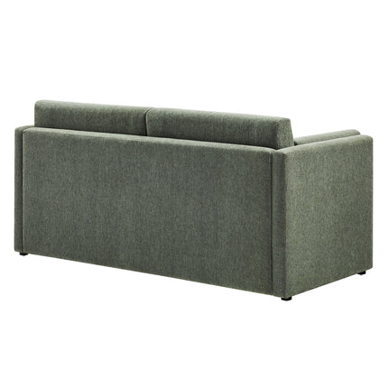 Modway EEI-7012 Linden Upholstered Heathered Chenille Sofa Modway