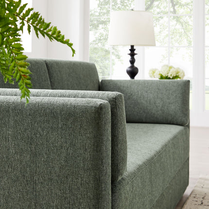 Modway EEI-7012 Linden Upholstered Heathered Chenille Sofa Modway
