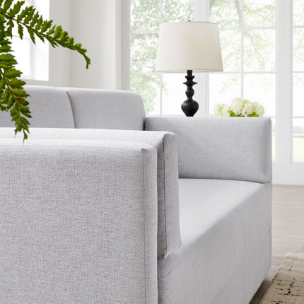 Modway EEI-7012 Linden Upholstered Heathered Chenille Sofa Modway