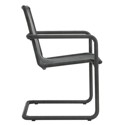 Modway EEI-7014 Abacus Outdoor Patio Wicker Dining Chairs Set of 2 Modway