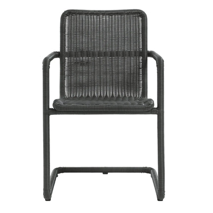 Modway EEI-7014 Abacus Outdoor Patio Wicker Dining Chairs Set of 2 Modway