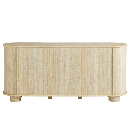 Modway EEI-7015 Overture 63" Oval Faux Travertine Sideboard Modway