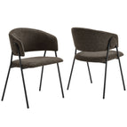 Java Black / Heathered Chenille