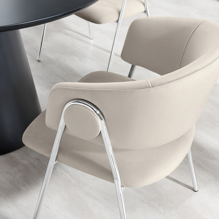 Modway EEI-7046 Nella Upholstered Performance Velvet Dining Chair Set of 2 Modway