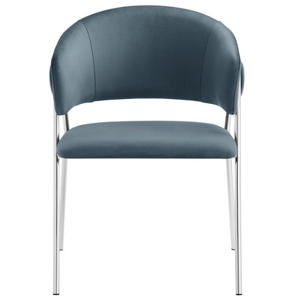 Modway EEI-7046 Nella Upholstered Performance Velvet Dining Chair Set of 2 Modway