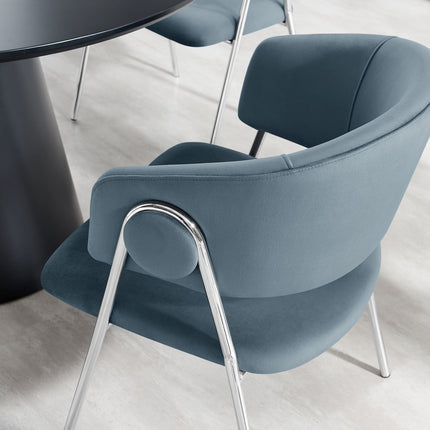 Modway EEI-7046 Nella Upholstered Performance Velvet Dining Chair Set of 2 Modway