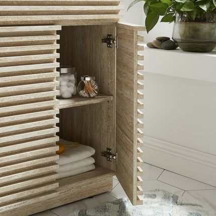 Modway EEI-7047 Render 24" Faux Travertine Bathroom Vanity With Sink Modway