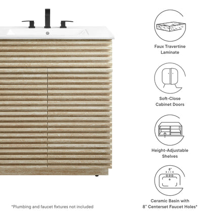 Modway EEI-7048 Render 30" Bathroom Vanity With Sink Modway