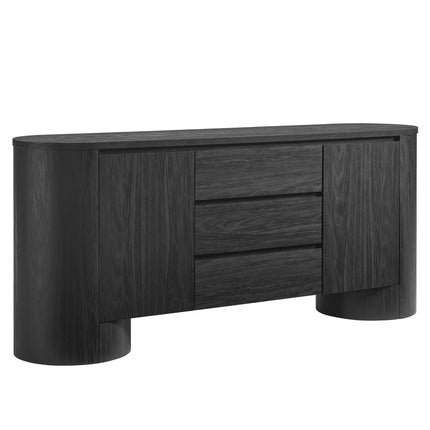 Modway EEI-7050 Duval 71" Rounded Sideboard Storage Cabinet Modway