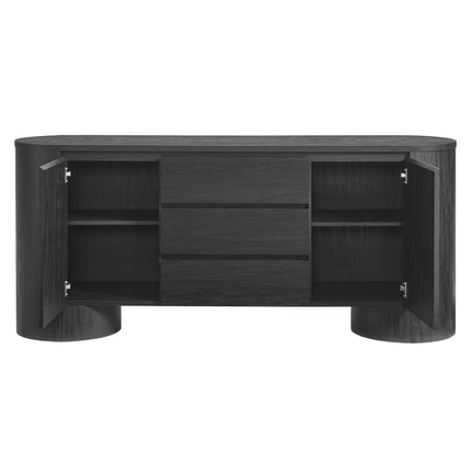 Modway EEI-7050 Duval 71" Rounded Sideboard Storage Cabinet Modway