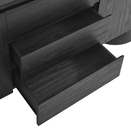 Modway EEI-7050 Duval 71" Rounded Sideboard Storage Cabinet Modway