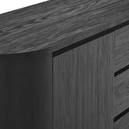 Modway EEI-7050 Duval 71" Rounded Sideboard Storage Cabinet Modway