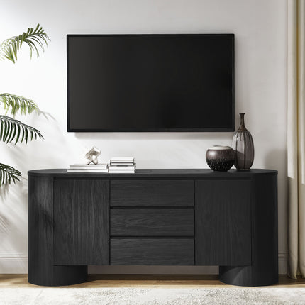 Modway EEI-7050 Duval 71" Rounded Sideboard Storage Cabinet Modway