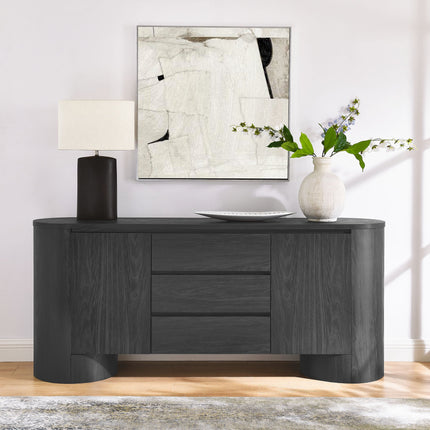 Modway EEI-7050 Duval 71" Rounded Sideboard Storage Cabinet Modway
