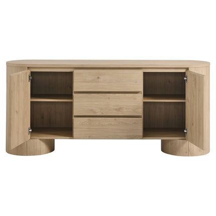 Modway EEI-7050 Duval 71" Rounded Sideboard Storage Cabinet Modway