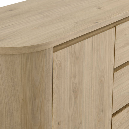 Modway EEI-7050 Duval 71" Rounded Sideboard Storage Cabinet Modway