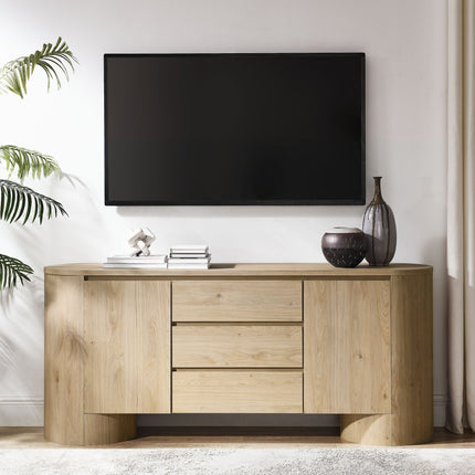 Modway EEI-7050 Duval 71" Rounded Sideboard Storage Cabinet Modway