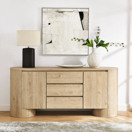Modway EEI-7050 Duval 71" Rounded Sideboard Storage Cabinet Modway
